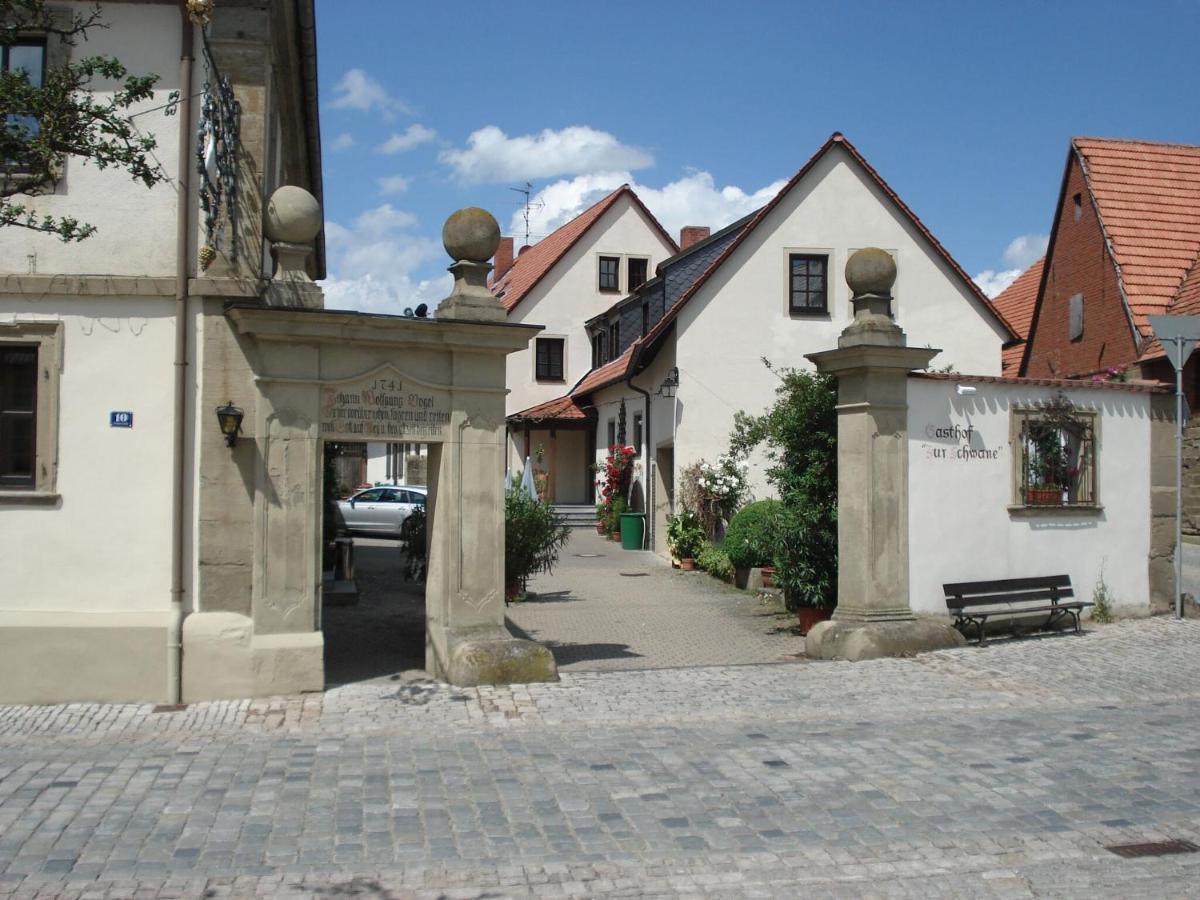 Gasthof Zur Schwane Abtswind Zewnętrze zdjęcie