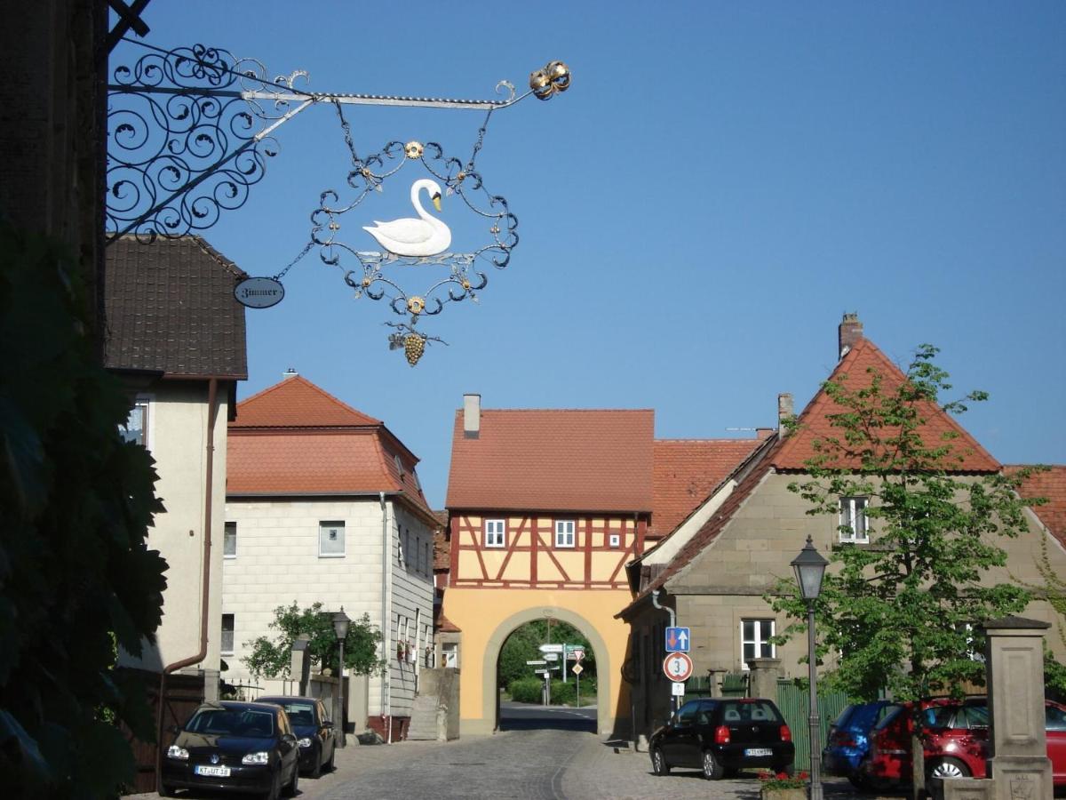 Gasthof Zur Schwane Abtswind Zewnętrze zdjęcie